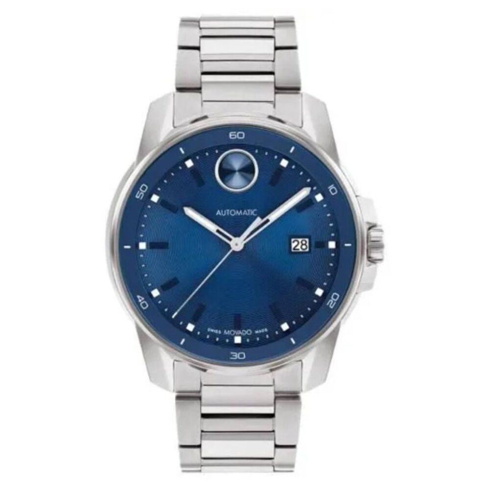 Movado Men's Bold Blue Dial Watch - 3601249